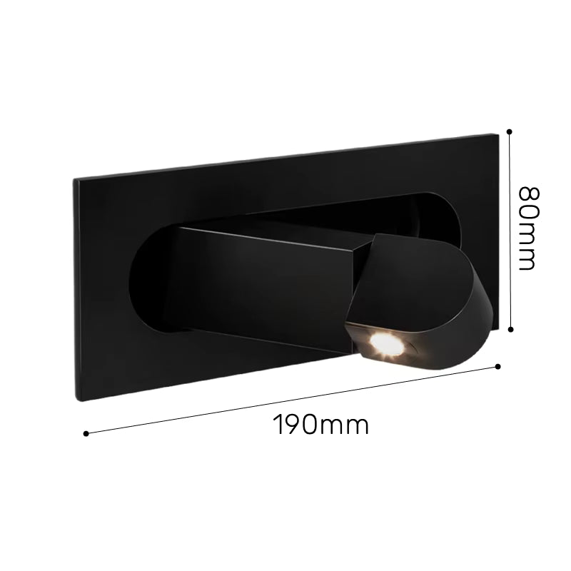 Applique murale liseuse orientable