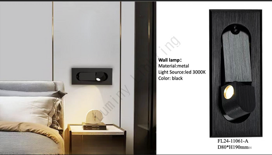 Applique murale liseuse orientable