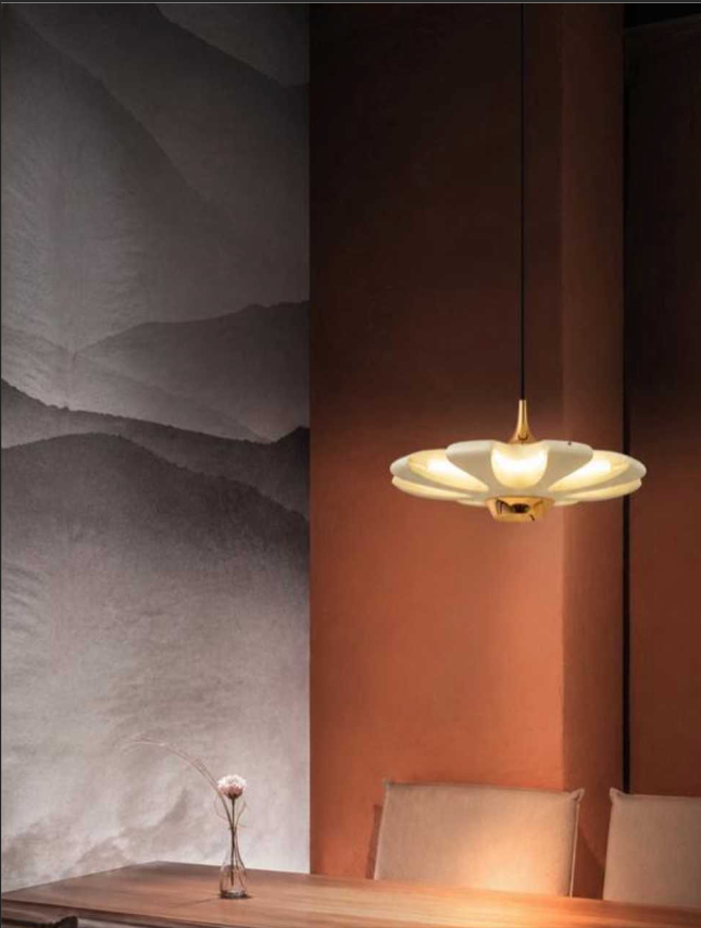 Suspension décorative design floral