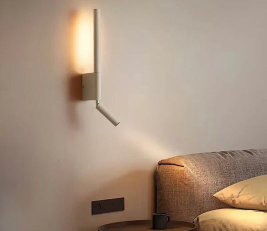 Applique murale LED design avec liseuse orientable