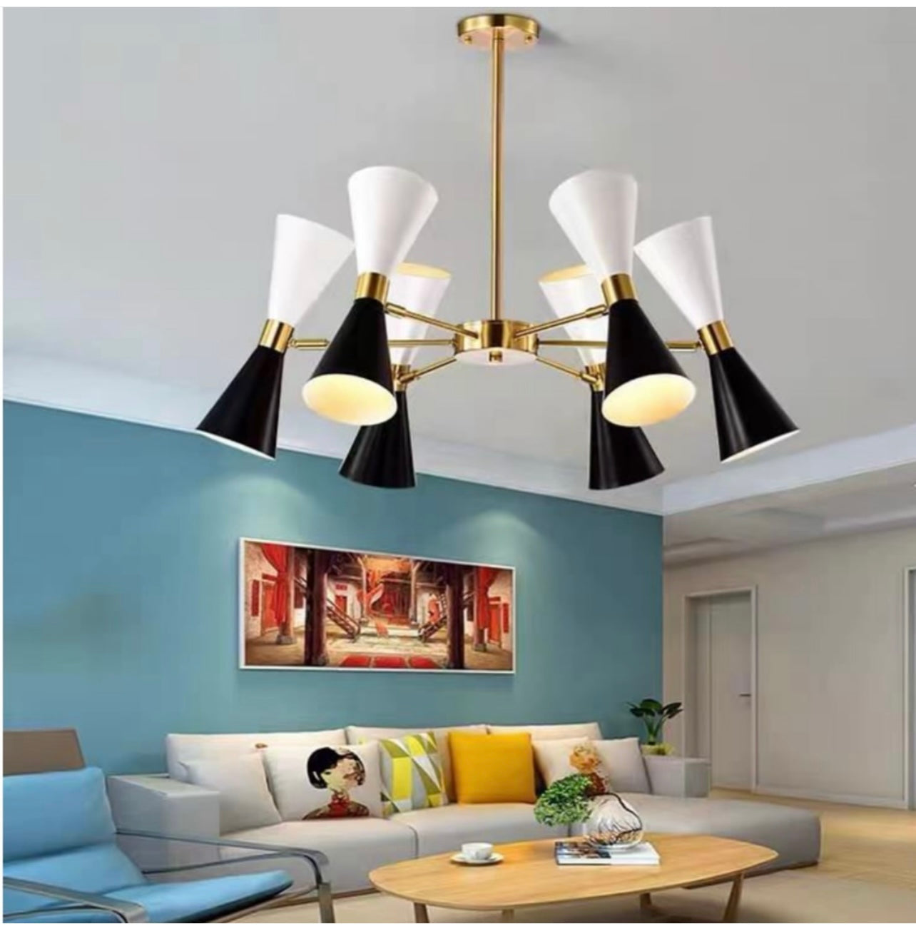 Lustre Phelia 6 éléments