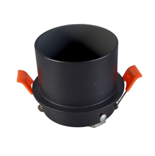 Spot encastrable en aluminum rond NOIR DOWN-RDLA-108-WH/WH