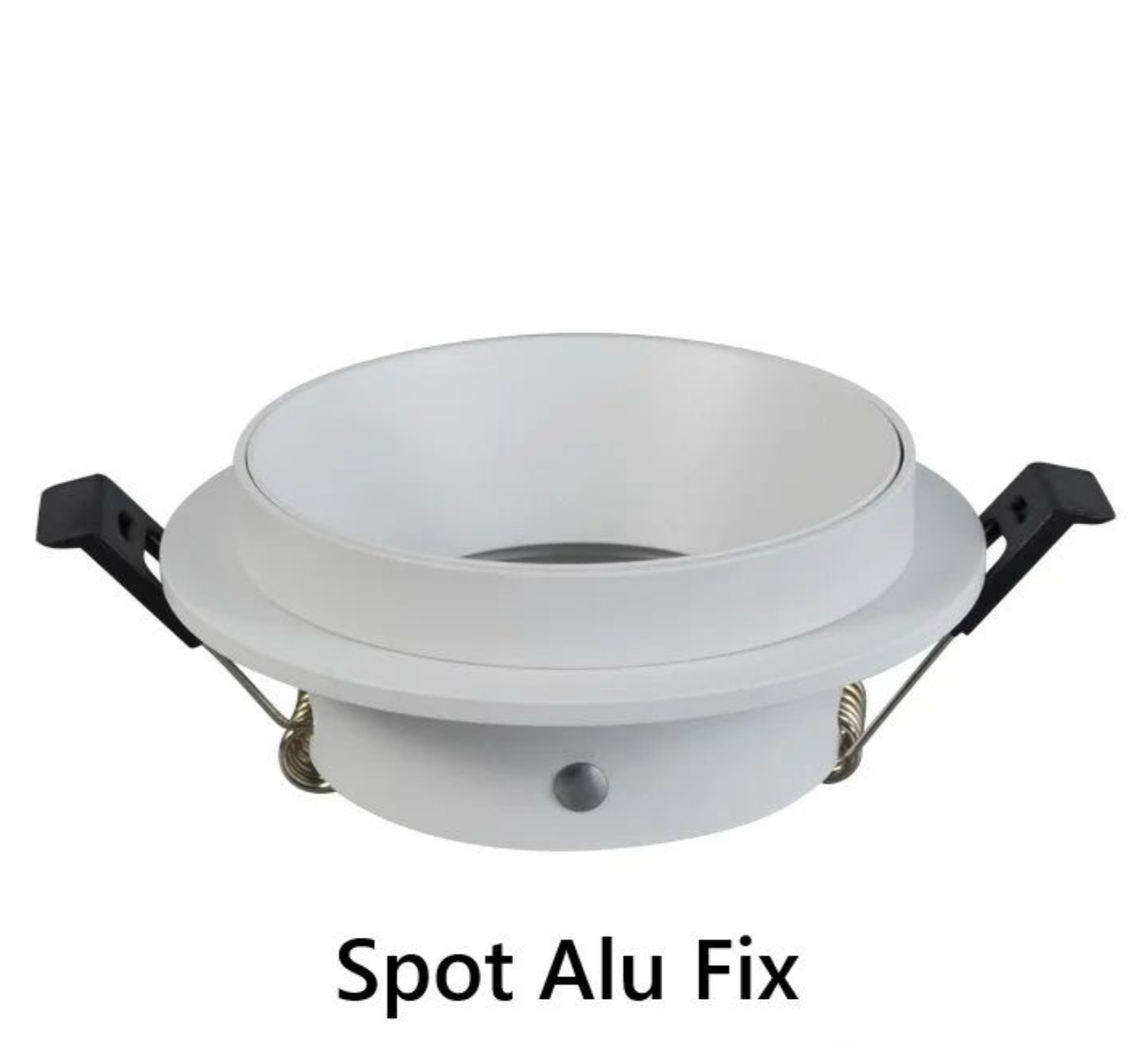 Spot encastrable en aluminum rond Blanc DOWN-RDLA-102-WH/WH