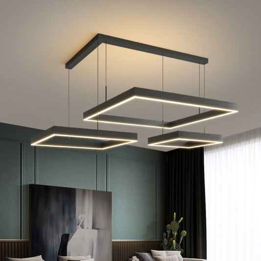 Lustre acrylic 3 éléments