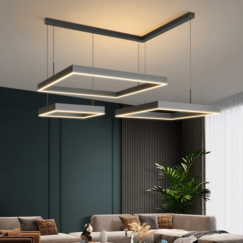 Lustre acrylic 3 éléments